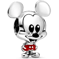 Pandora Charm Disney x Pandora Disney Micky Maus Rote Hose 798905C01 - silber