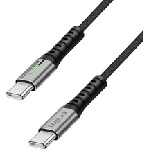 Logilink USB-C auf USB-C 0,3 m Schwarz