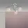 Lightbox 3 flammige Deckenlampe 3 G9 Metall/Glas