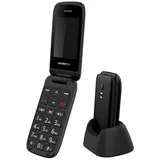 Universum MP400-C - Klapphandy für Senioren ohne Vertrag mit großen Tasten Notruftaste, großes Display, 1000mAh Akku
