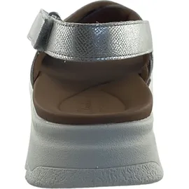 CLARKS DashLite Wish Sandales, Silver Metallic, 39 EU