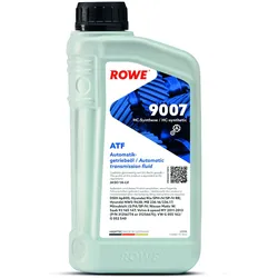 ROWE HIGHTEC ATF 9007 (1 L) Automatikgetriebeöl,Getriebeöl HC Synthese Öl (Hydro-Cracked) für MERCEDES-BENZ HYUNDAI SPYKER AUDI MITSUBISHI KIA GENESIS