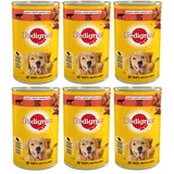 PEDIGREE Adult Dose 1200g: - Nassfutter für Hunde mit Rindfleisch in Gelee