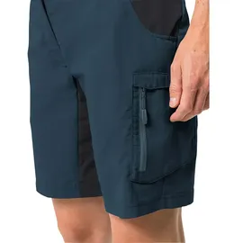 Vaude Damen Qimsa Shorty Bike Shorts, Dark Sea, 38