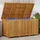 furnicato Gartenbox 150 x 80 x 75 cm Braun