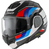 LS2 LS2, Klapphelm Motorrad ADVANT SPORT Black Blue Red White, XXXL