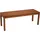 FRG Hockerbank 120 x 45 x 120 cm Braun