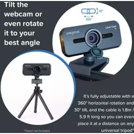 Creative Labs Live! Cam Sync V3 Schwarz