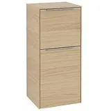 Villeroy & Boch Subway 3.0 Seitenschrank C59400VJ 40x86x36,2cm, Schanier links/Griff Aluminium glänzend, nordic oak