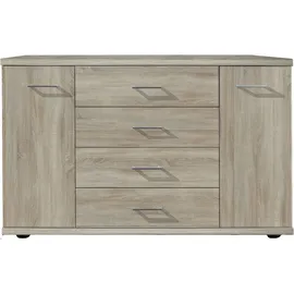 Wiemann Kombikommode Bern 149 x 86 x 42 cm Braun / Beige