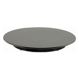 Schneider Tortenplatte Melamin, schwarz Ø 240 mm, Höhe: 30 mm