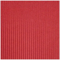 Stofferia Stoff Polsterstoff Resistant Cord Darven Rot, Breite 140 cm, Meterware rot