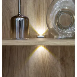 Forte LED-Leuchtmittel Lefkadas, 1 St., Neutralweiß, LED Beleuchtung einfache Montage, wohnliche Atmosphäre silberfarben