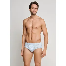 SCHIESSER Herren Slip blau