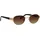 Brendel Eyewear Sonnenbrille BRENDEL EYEWEAR "Modell 905066", Damen, gold, metallic, Sonnenbrillen Sonnenbrille, Form Oval, Logoschriftzug auf Bügel, Metallfassung