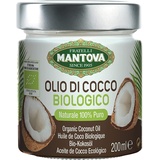 Fratelli Mantova Olio Di Cocco Biologico,Bio-Kokosöl,100% Natürlich,200ml