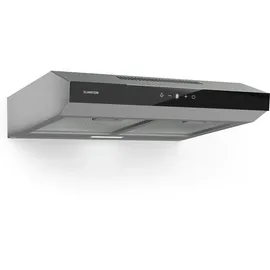 Klarstein Dunstabzugshaube 60cm, Abluft-Dunstabzugshaube, Dunstabzug mit Filter Spülmaschinenfest, LEDs & Touch-Bedienfeld, Leise Abzugshaube mit 175 m3/h Abluftleistung SenseControl integrierte Touch-Steuerung Edelstahl Acrylglasfront