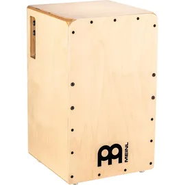 Meinl Percussion Pickup Woodcraft Cajon - Große Trommelkiste mit Tonabnehmer, Snare und Bass Sound - Schlagfläche Baltische Birke (PWC100B)