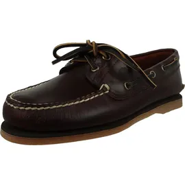 Timberland Classic Boat 2 Eye Brown 7.5 Wide Fit