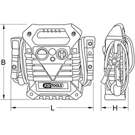 KS Tools Starthilfegerät 550.1710