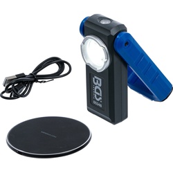 BGS 85348 COB LED Arbeitsleuchte klappbar mit induktiver Ladefunktion Magnet Haken