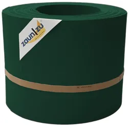 zaun|zu® Sichtschutzstreifen PP Sichtschutzstreifen Doppelstabzaun Grün,10x 2,55m