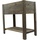 Esschert Design Balkonhochbeet Easy 80 x 40 x 78 cm anthrazit