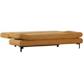 GUTMANN FACTORY Schlafcouch Polyester 2-Sitzer Gelb
