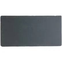 Schieferplatte RILEY, 34 x 17 cm - Anthrazit - Schiefer - Unikat