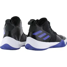 adidas Explosive Flash, Herren Basketballschuhe, Schwarz (Negbás/Azalre 000), 42 EU - 42