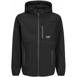JACK & JONES Junior Softshell Jacke Schwarz 176