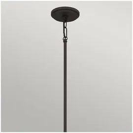 Quoizel Brecken 2-flg. 60W 30 cm rund/Gold/Weiß