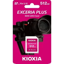 KIOXIA Exceria Plus Microsdxc 512gb Speicherkarte + Adaptador SD