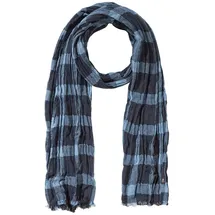 CAMEL ACTIVE Herren Webschal aus softem Viskose-Mix Nachtblau, menswear-OS