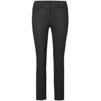 GOLDNER BELLA 7/8-Hose Schmale Stretchhose Schwarz 19