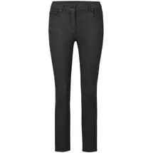 GOLDNER BELLA 7/8-Hose Schmale Stretchhose Schwarz 19