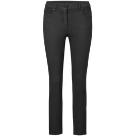 GOLDNER BELLA 7/8-Hose Schmale Stretchhose Schwarz 19