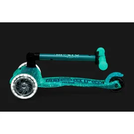 Micro deluxe foldable orion LED Scooter - Blau