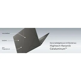 Asus Zenbook S14 OLED Intel Core Ultra 7 256V 16 GB RAM 1 TB SSD Win11 Home Scandinavian White