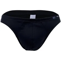 HOM Herren Comfort Micro Brief - Slip, Unterwäsche, Baumwolle, einfarbig Navy L