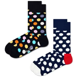 Happy Socks Classic Crew 2-Pack Socken Mischfarben 41-46