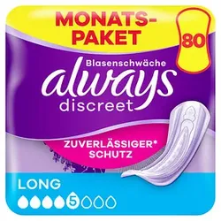 always Slipeinlagen discreet Long, 80 St.