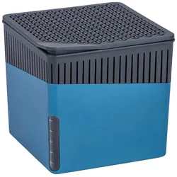 Luftentfeuchter WENKO "Cube", blau, B:16,5cm H:15,7cm T:16,5cm, Luftentfeuchter, 2 x 1000g