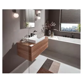 Hansgrohe Vivenis 4-Loch Wannenrandarmatur Schwarz Matt