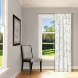 Feel of Nature Ole Gardine 140 x 245 cm hellgrau