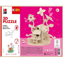 Marabu KiDS 3D Puzzle "Feenhaus", 43 Teile (43 Teile)