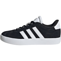 adidas VL Court 3.0 K Unisex Kinder Sneaker, Core Black Cloud White, 39 1/3