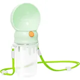 Hunde-trinkflasche, Tragbarer Trinkbrunnen Für Haustiere, 320 Ml Auslaufsichere Reise-trinkflasche, Katzen-trinkbrunnen, Haustiernapf – Grün