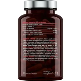 essensey L-Carnitin 1000 mg Kapseln 90 Stück
