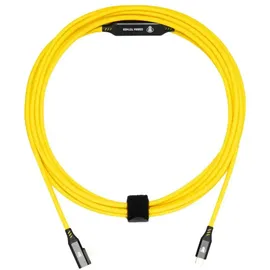 cobra tether USB-C auf Micro-B 90° 5 m Gelb